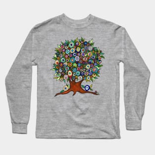 Evil Eye Tree Long Sleeve T-Shirt